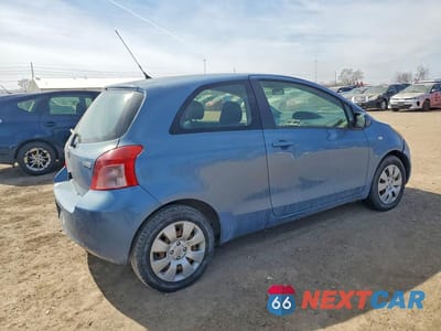 Trzecie zdjęcie samochodu z tyłu: 2007 TOYOTA YARIS BASE VIN:JTDJT923875091622 - miniatura