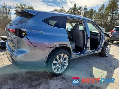 Trzecie zdjęcie samochodu z tyłu: 2020 TOYOTA HIGHLANDER LIMITED VIN:5TDDZRBH7LS010508 - miniatura