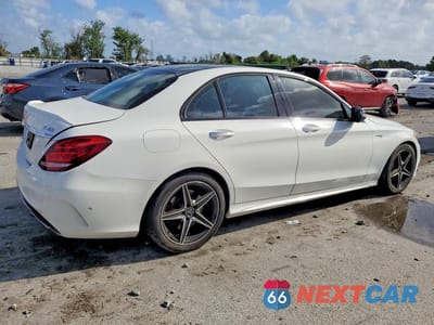 Trzecie zdjęcie samochodu z tyłu: 2018 MERCEDES-BENZ C 43 4MATIC AMG VIN:55SWF6EB6JU261947 - miniatura