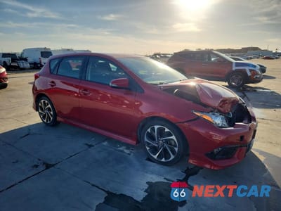 Czwarte zdjęcie samochodu z boku: 2017 TOYOTA COROLLA IM BASE VIN:JTNKARJE5HJ534245 - miniatura