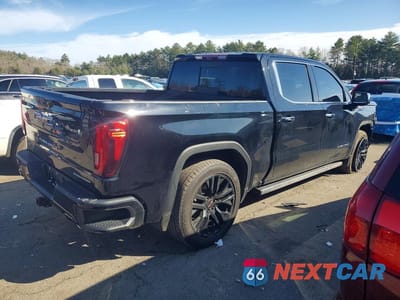 Trzecie zdjęcie samochodu z tyłu: 2022 GMC SIERRA LIMITED K1500 DENALI VIN:3GTU9FEL8NG150597 - miniatura
