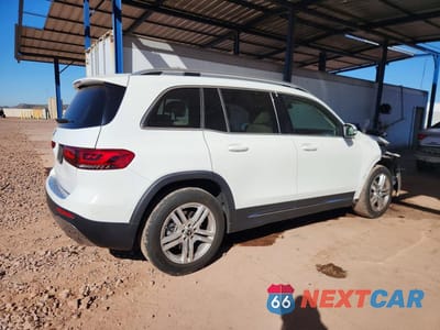 Trzecie zdjęcie samochodu z tyłu: 2022 MERCEDES-BENZ GLB 250 VIN:W1N4M4GB6NW241465 - miniatura