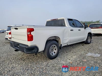 Trzecie zdjęcie samochodu z tyłu: 2020 CHEVROLET SILVERADO C1500 VIN:1GCRWAEF8LZ327917 - miniatura