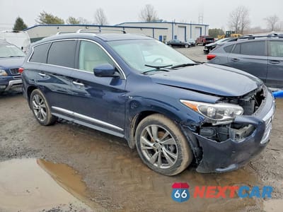 Czwarte zdjęcie samochodu z boku: 2015 INFINITI QX60 BASE VIN:5N1AL0MM4FC525686 - miniatura