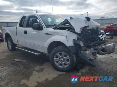 Czwarte zdjęcie samochodu z boku: 2014 FORD F150 SUPER CAB VIN:1FTFX1EF6EFB10676 - miniatura