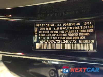 Zdjęcie 12 z 12 samochodu: 2015 PORSCHE PANAMERA SE HYBRID VIN:WP0AD2A7XFL040772 - miniatura