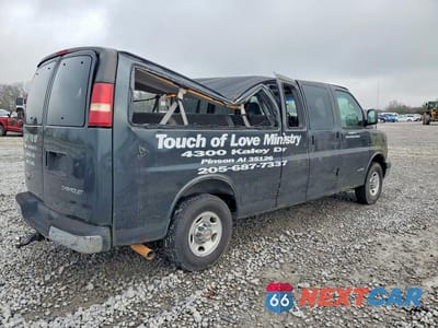 Trzecie zdjęcie samochodu z tyłu: 2004 CHEVROLET EXPRESS G3500 VIN:1GAHG39U041193717 - miniatura