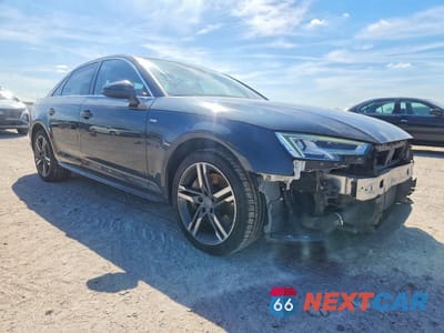 Czwarte zdjęcie samochodu z boku: 2018 AUDI A4 PREMIUM PLUS VIN:WAUENAF42JA042444 - miniatura