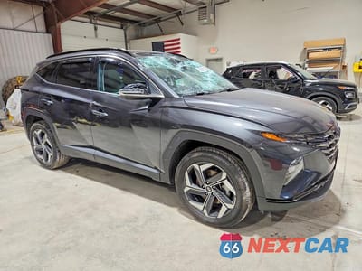 Czwarte zdjęcie samochodu z boku: 2023 HYUNDAI TUCSON LIMITED VIN:5NMJECAE1PH201529 - miniatura