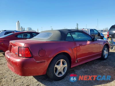 Trzecie zdjęcie samochodu z tyłu: 2001 FORD MUSTANG VIN:1FAFP44421F237913 - miniatura