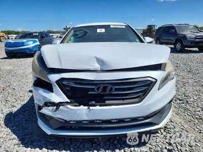 Piąte zdjęcie samochodu w środku: 2017 HYUNDAI SONATA SPORT VIN:5NPE34AF4HH579774 - miniatura