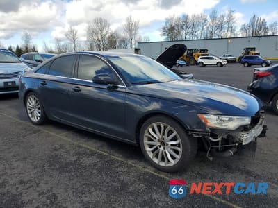 Czwarte zdjęcie samochodu z boku: 2013 AUDI A6 PREMIUM PLUS VIN:WAUGFAFC7DN034656 - miniatura