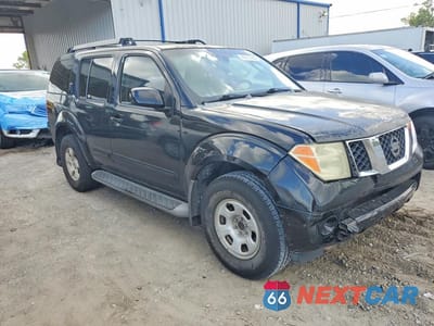 Czwarte zdjęcie samochodu z boku: 2005 NISSAN PATHFINDER XE VIN:5N1AR18U45C751272 - miniatura