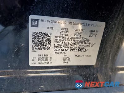 Zdjęcie 14 z 14 samochodu: 2020 GMC TERRAIN SLE VIN:3GKALMEVXLL142424 - miniatura