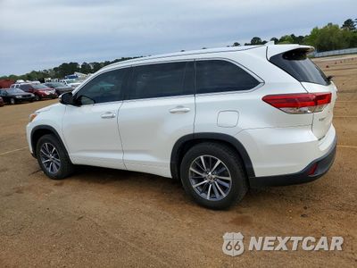 Drugie zdjęcie samochodu z przodu: 2018 TOYOTA HIGHLANDER XLE VIN:5TDKZRFH7JS533669 - miniatura