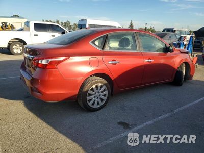 Trzecie zdjęcie samochodu z tyłu: 2016 NISSAN SENTRA S VIN:3N1AB7AP6GL666573 - miniatura