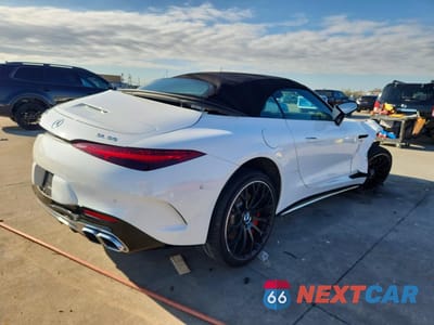 Trzecie zdjęcie samochodu z tyłu: 2024 MERCEDES-BENZ SL 55 AMG VIN:W1KVK8AB6RF020574 - miniatura