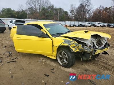 Czwarte zdjęcie samochodu z boku: 2002 FORD MUSTANG GT VIN:1FAFP42X52F186454 - miniatura