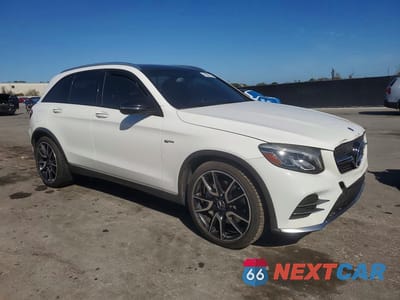 Czwarte zdjęcie samochodu z boku: 2017 MERCEDES-BENZ GLC 43 4MATIC AMG VIN:WDC0G6EB8HF149090 - miniatura