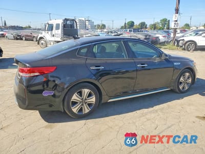 Trzecie zdjęcie samochodu z tyłu: 2018 KIA OPTIMA PLUG-IN HYBRID EX VIN:KNAGV4LD6J5022818 - miniatura