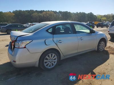 Trzecie zdjęcie samochodu z tyłu: 2014 NISSAN SENTRA SV VIN:3N1AB7AP1EY329096 - miniatura