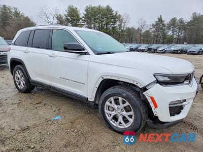 Czwarte zdjęcie samochodu z boku: 2022 JEEP GRAND CHEROKEE LIMITED VIN:1C4RJHBGXN8585174 - miniatura