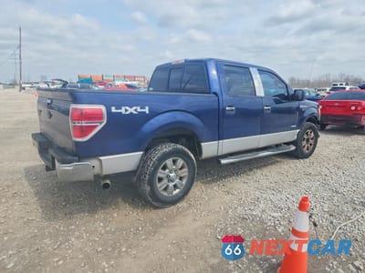 Trzecie zdjęcie samochodu z tyłu: 2011 FORD F150 SUPERCREW VIN:1FTFW1ET3BFB48273 - miniatura