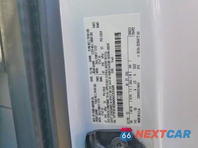 Zdjęcie 12 z 12 samochodu: 2019 FORD F150 SUPER CAB VIN:1FTFX1E54KKC53328 - miniatura