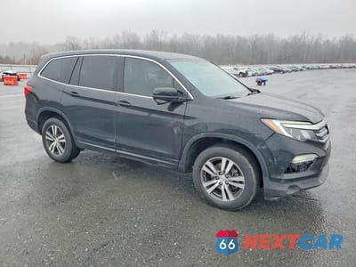 Czwarte zdjęcie samochodu z boku: 2018 HONDA PILOT EX VIN:5FNYF6H32JB042899 - miniatura