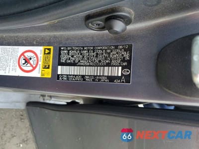 Zdjęcie 12 z 12 samochodu: 2013 LEXUS CT 200H BASE VIN:JTHKD5BH9D2123009 - miniatura