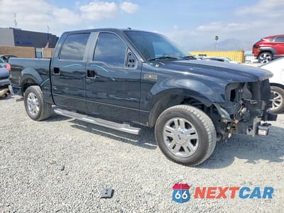 Czwarte zdjęcie samochodu z boku: 2008 FORD F150 SUPERCREW VIN:1FTPW12508FA70618 - miniatura