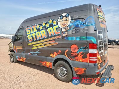 Drugie zdjęcie samochodu z przodu: 2018 MERCEDES BENZ SPRINTER 2500 DELIVERY VAN VIN:WD3PE7CD3JP630685 - miniatura