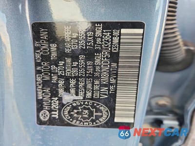 Zdjęcie 12 z 12 samochodu: 2024 HYUNDAI IONIQ 5 SEL VIN:KM8KNDDF5RU323641 - miniatura