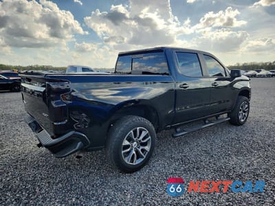 Trzecie zdjęcie samochodu z tyłu: 2019 CHEVROLET SILVERADO C1500 RST VIN:3GCPWDED5KG217820 - miniatura