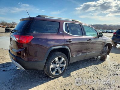 Trzecie zdjęcie samochodu z tyłu: 2018 GMC ACADIA SLT-2 VIN:1GKKNNLS6JZ186732 - miniatura