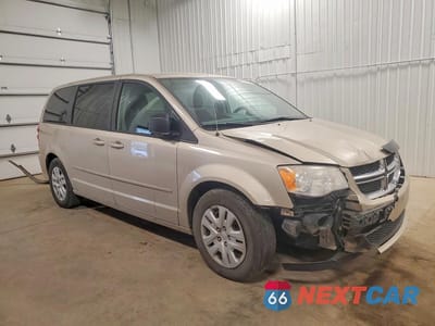 Czwarte zdjęcie samochodu z boku: 2014 DODGE GRAND CARAVAN SE VIN:2C4RDGBG9ER420917 - miniatura