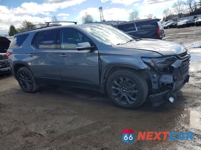Czwarte zdjęcie samochodu z boku: 2019 CHEVROLET TRAVERSE HIGH COUNTRY VIN:1GNEVJKW2KJ195232 - miniatura