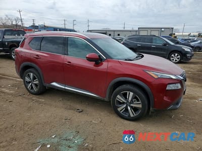 Czwarte zdjęcie samochodu z boku: 2023 NISSAN ROGUE SL VIN:5N1BT3CA8PC804394 - miniatura