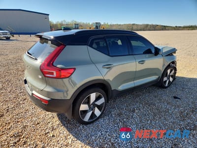 Trzecie zdjęcie samochodu z tyłu: 2023 VOLVO XC40 RECHARGE ULTIMATE VIN:YV4ED3UM7P2048096 - miniatura