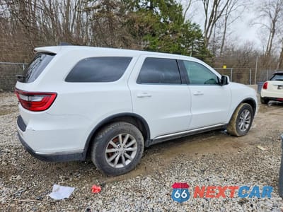 Trzecie zdjęcie samochodu z tyłu: 2017 DODGE DURANGO SXT VIN:1C4RDJAG1HC924180 - miniatura