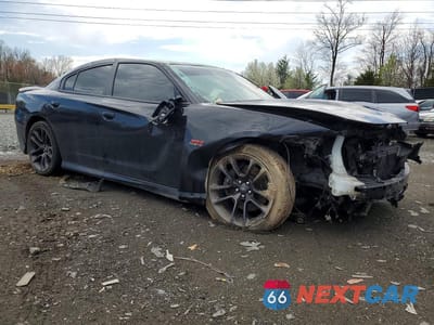 Czwarte zdjęcie samochodu z boku: 2023 DODGE CHARGER SCAT PACK VIN:2C3CDXGJ3PH505579 - miniatura