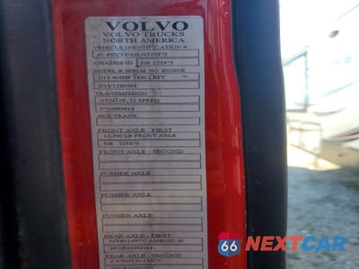 Zdjęcie 10 z 10 samochodu: 2020 VOLVO VNR SEMI TRUCK VIN:4V4WC9EG5LN225375 - miniatura