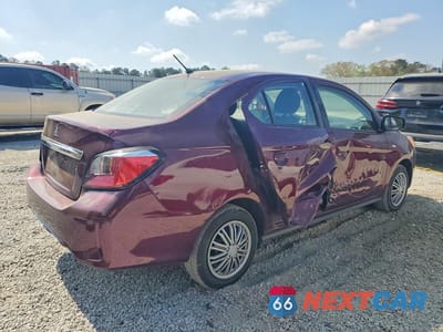 Trzecie zdjęcie samochodu z tyłu: 2024 MITSUBISHI MIRAGE G4 ES VIN:ML32FUFJ1RHF01904 - miniatura