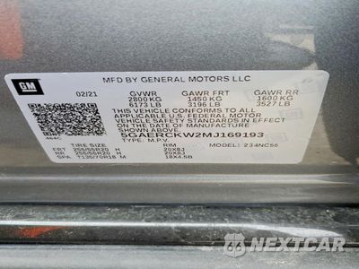 Zdjęcie 13 z 13 samochodu: 2021 BUICK ENCLAVE PREMIUM VIN:5GAERCKW2MJ169193 - miniatura