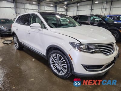 Czwarte zdjęcie samochodu z boku: 2016 LINCOLN MKX RESERVE VIN:2LMTJ8LR1GBL43556 - miniatura