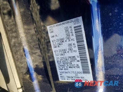 Zdjęcie 13 z 13 samochodu: 2026 NISSAN ROGUE SV VIN:5N1BT3BA7TC755300 - miniatura