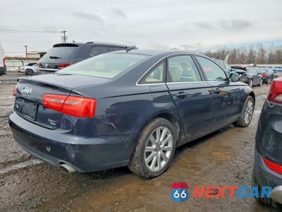 Trzecie zdjęcie samochodu z tyłu: 2014 AUDI A6 PREMIUM PLUS VIN:WAUFGAFC4EN072436 - miniatura