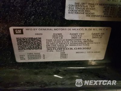 Zdjęcie 12 z 12 samochodu: 2020 GMC SIERRA DENALI VIN:3GTU9FED3LG453082 - miniatura
