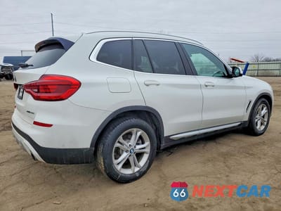 Trzecie zdjęcie samochodu z tyłu: 2020 BMW X3 XDRIVE30I VIN:5UXTY5C09LLT32051 - miniatura