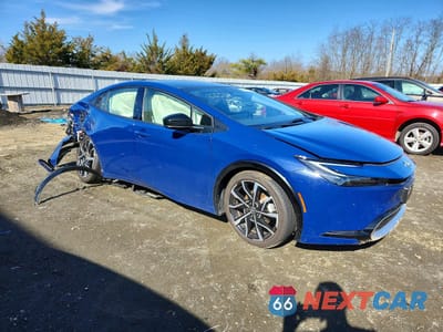 Czwarte zdjęcie samochodu z boku: 2024 TOYOTA PRIUS PRIME XSE VIN:JTDACACU9R3024373 - miniatura